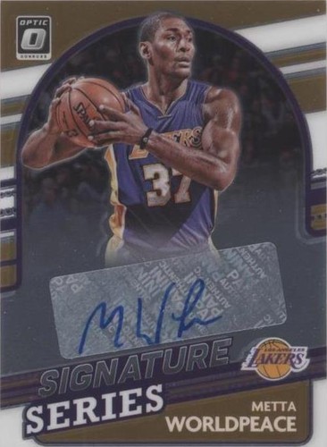 2021-22 Panini Donruss Optic - Metta World Peace #SS-MWP