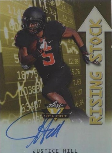 2019 Leaf Valiant Justice Hill #RS-JH1