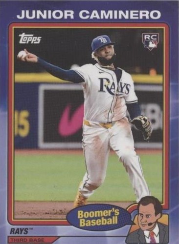 2024 Topps X Chris Berman Boomer's Baseball - Junior Caminero #96