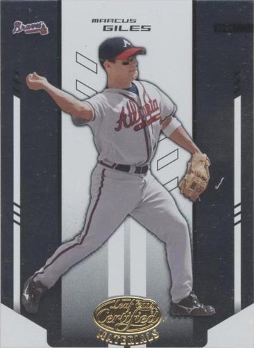 2004 Leaf Certified Materials - Marcus Giles #129