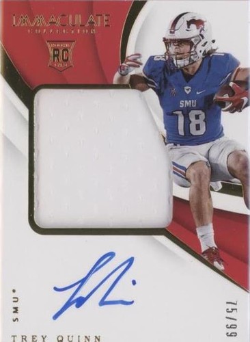 2018 Panini Immaculate Collection Collegiate Trey Quinn #131