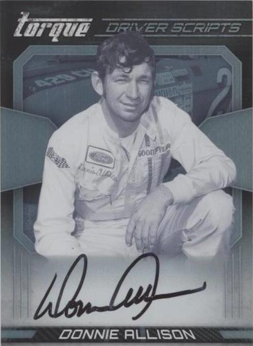 2017 Panini Torque - Donnie Allison #DS-DA
