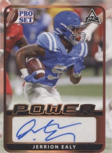 2021 Leaf Pro Set Power Jerrion Ealy #BA-JE1