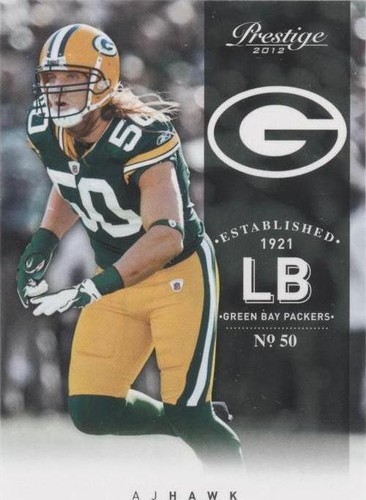 2012 Playoff Prestige A.J. Hawk #74