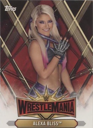 2019 Topps WWE Road to Wrestlemania - Alexa Bliss #WM-14