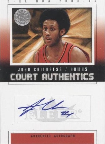 2004-05 E-XL - Josh Childress #CAA-JC