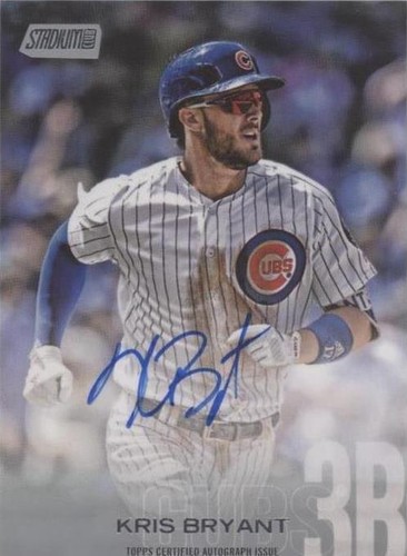 2018 Topps Stadium Club - Kris Bryant #SCA-KB