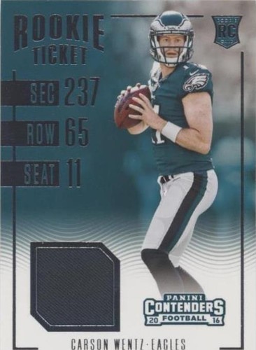 2016 Panini Contenders Carson Wentz #2