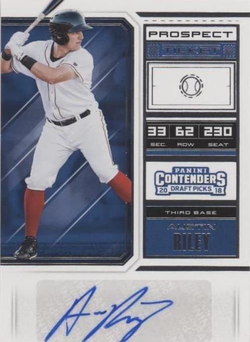 2018 Panini Contenders Draft Picks - Prospect Ticket Autographs Austin ...
