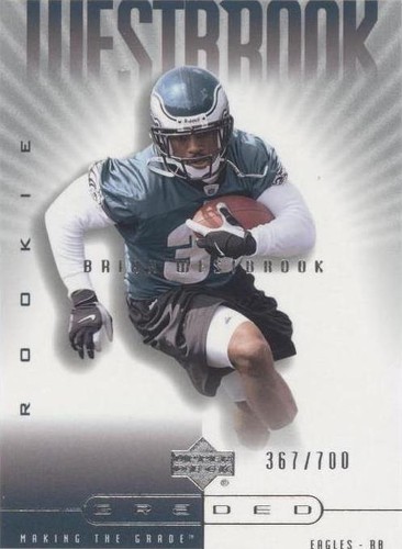 2002 Upper Deck Graded Brian Westbrook #111