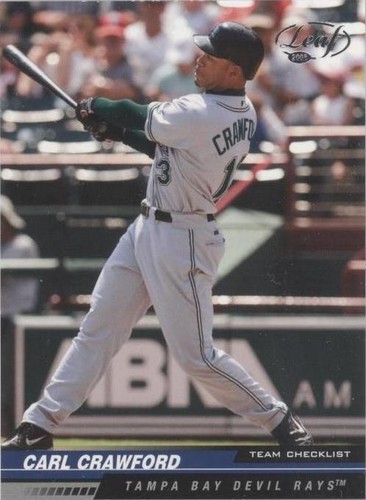 2005 Leaf - Carl Crawford #298