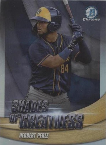 2022 Bowman Chrome - Hedbert Perez #SG-29