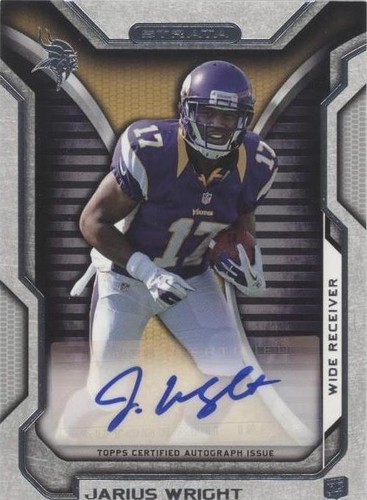2012 Topps Strata Jarius Wright #RA-JW