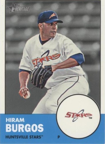 2012 Topps Heritage Minor League Edition - Hiram Burgos #197