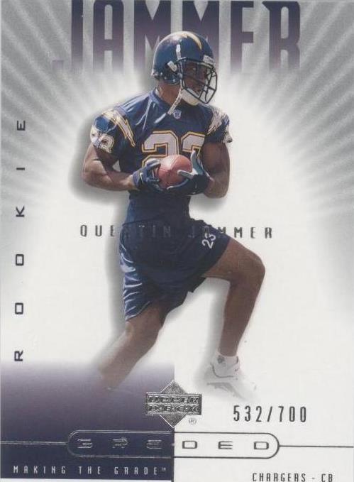 2002 Upper Deck Graded Quentin Jammer #116