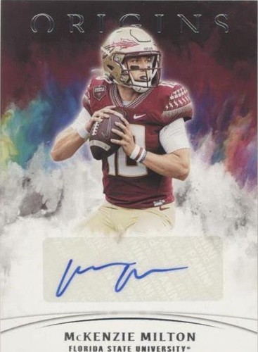 2022 Panini Chronicles Draft Picks McKenzie Milton #OA-MMI