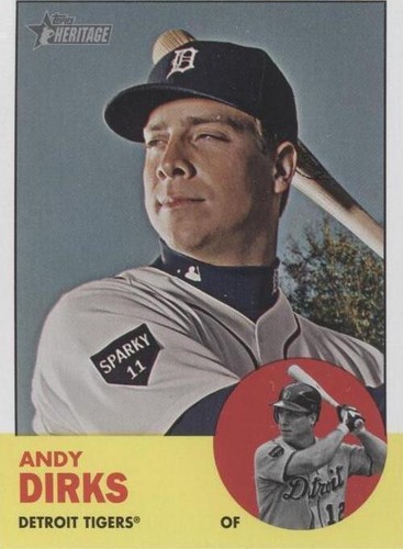 2012 Topps Heritage - Andy Dirks #240