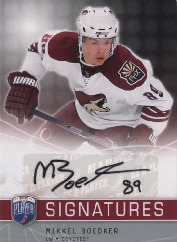 2008-09 Upper Deck Be a Player - Mikkel Boedker #S-MI
