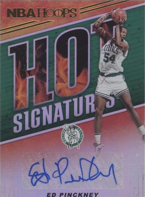 2018-19 Panini NBA Hoops - Hot Signatures #HS-EPK Ed Pinckney (AU)
