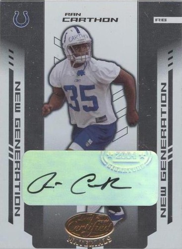 2004 Leaf Certified Materials Ran Carthon #192