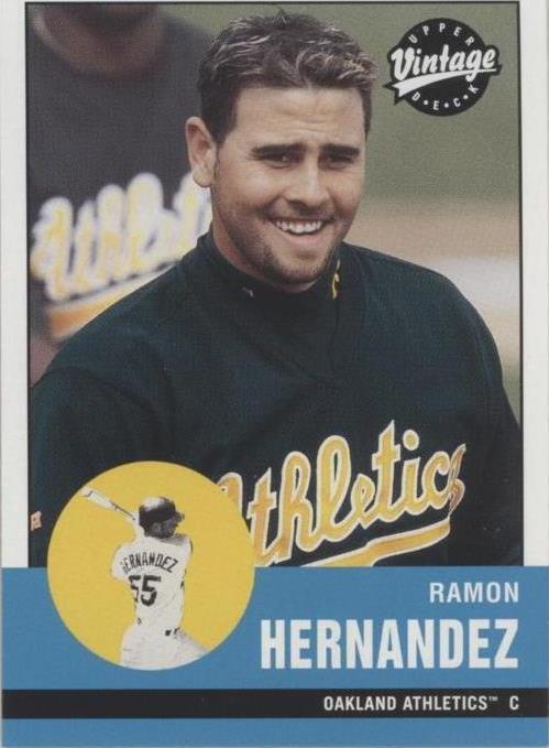 Upper Deck Vintage 2001 - Ramón Hernández #18