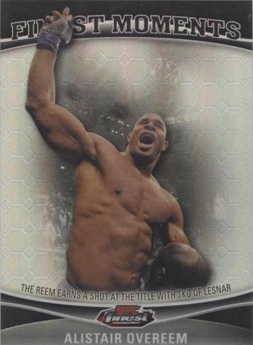 2012 Topps Finest UFC - Alistair Overeem #FM-AO