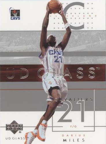 2002-03 UD Glass - Darius Miles #10