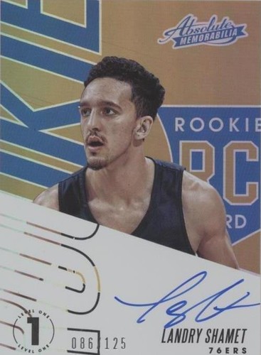 2018-19 Panini Absolute Memorabilia - Landry Shamet #RA-LSH