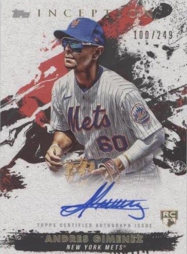 2021 Topps Inception - Andres Gimenez #RESA-AG