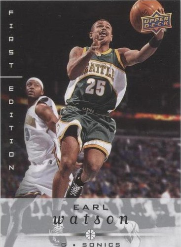 2008-09 Upper Deck First Edition - Earl Watson #179