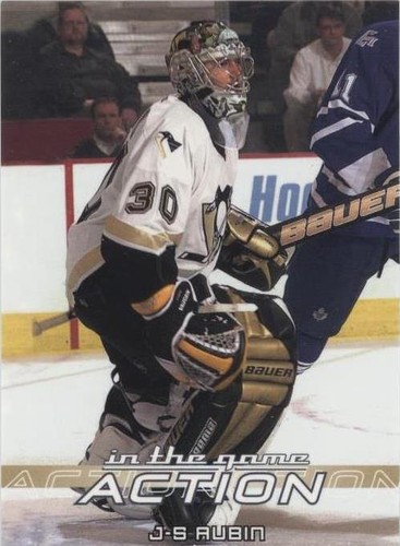 2003-04 In the Game Action - Jean-Sebastien Aubin #480