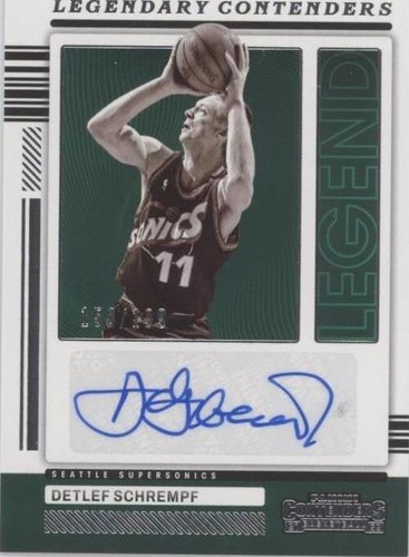 2021-22 Panini Contenders - Detlef Schrempf #LC-DSH