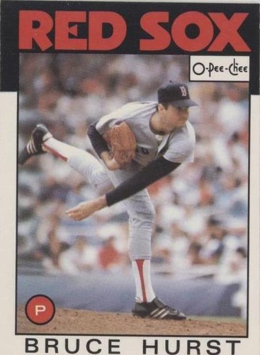 1986 O-Pee-Chee - Bruce Hurst #193