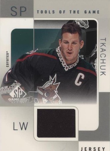 2000-01 SP Game Used Edition - Keith Tkachuk #KT