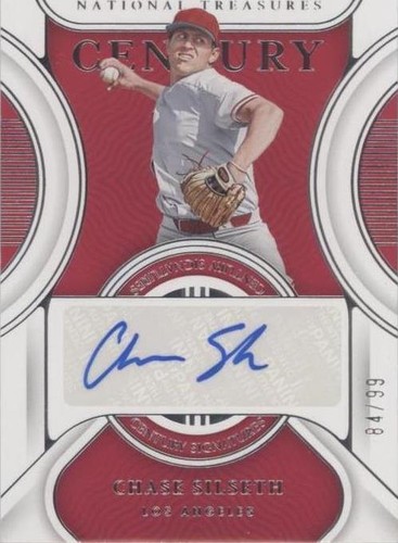 2022 Panini National Treasures - Chase Silseth #CS-CS