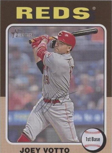 2024 Topps Heritage Joey Votto Cincinnati Reds #255 | eBay