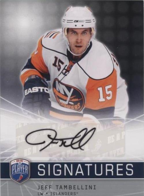 2008-09 Upper Deck Be a Player - Jeff Tambellini #S-TA