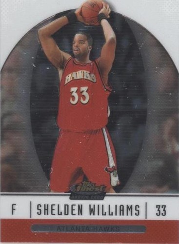 2006-07 Topps Finest - Shelden Williams #82