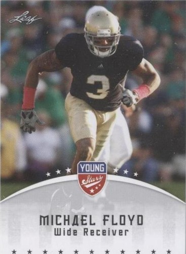 2012 Leaf Young Stars Michael Floyd #64
