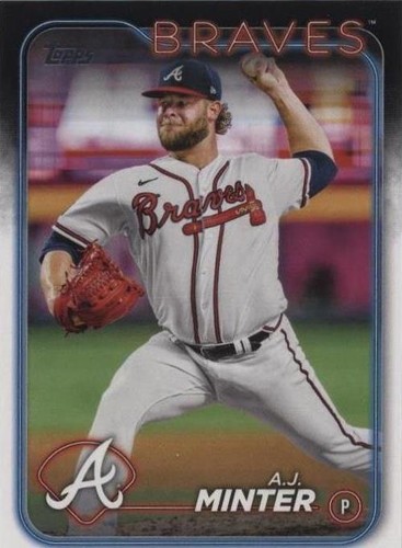 2024 Topps Series 2 - A.J. Minter #539