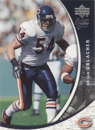 2004 Upper Deck Sweet Spot Brian Urlacher #18