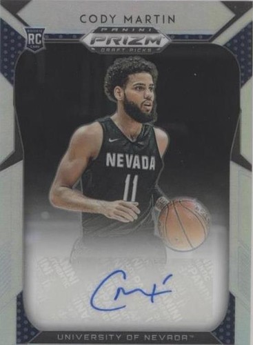 2019-20 Panini Prizm Red/White/Blue Cody Martin #278 RC Charlotte