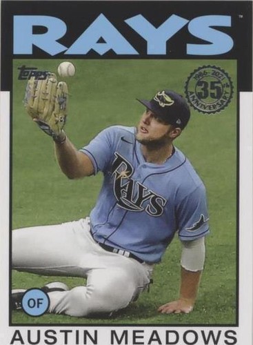 2021 Topps - Austin Meadows #86B-6