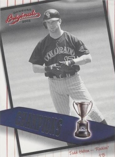 2002 Donruss Originals - Todd Helton #C-10