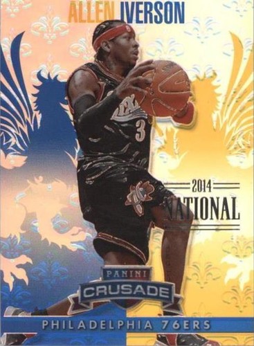Allen Iverson 2013-14 Panini Crusade Prizm Red Refractor