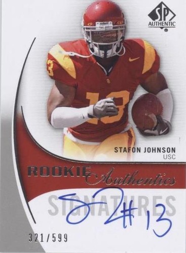 2010 SP Authentic Stafon Johnson #170