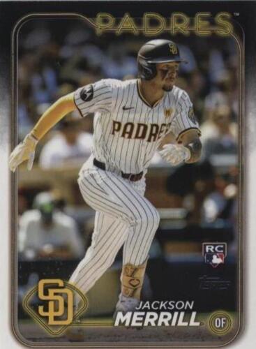 MLB 2024 NOW Baseball Single Card Jackson Merrill, Holliday Chourio Exclusive 62 Rookies A B C Youngest In The Mlb Its The Jackson 3 Rookies