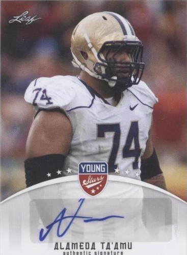 2012 Leaf Young Stars Alameda Ta'amu #AT1