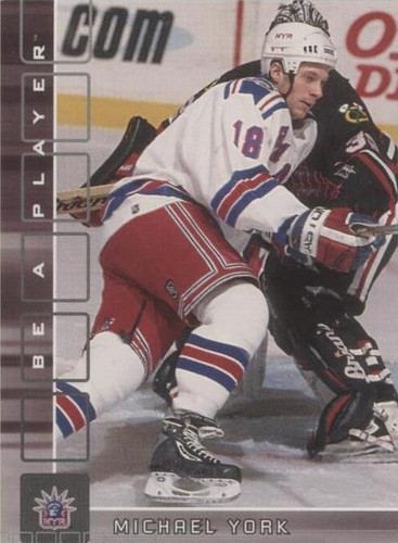 2001-02 In the Game Be A Player Memorabilia - Mike York #18