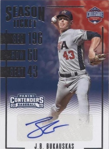 2016 Panini Elite Extra Edition - J.B. Bukauskas #CNT-JB